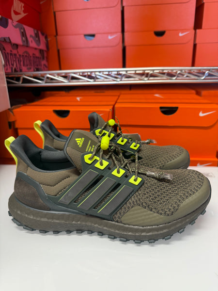 Adidas Men's Ultraboost 1.0 ATR Shoes Olive Strata Lucid Lemon IF9073