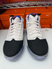 Nike Men's Lebron 19 Low Shoes White Blue Black DH1270-100