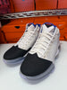 Nike Men's Lebron 19 Low Shoes White Blue Black DH1270-100