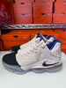 Nike Men's Lebron 19 Low Shoes White Blue Black DH1270-100