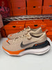Nike Men's ZoomX Invincible Run Flyknit 3 Shoes Oatmeal Black Orange FQ8720-140