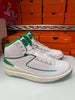 Nike Men's Air Jordan 2 Retro Shoes White Lucky Green DR8884-103