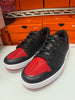 Nike Men's Jordan Nu Retro 1 Low Shoes Patent Bred DV5141-006