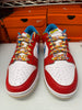 Nike Men's Dunk Low QS Fruity Pebbles Red Blue White DH8009-600
