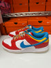 Nike Men's Dunk Low QS Fruity Pebbles Red Blue White DH8009-600