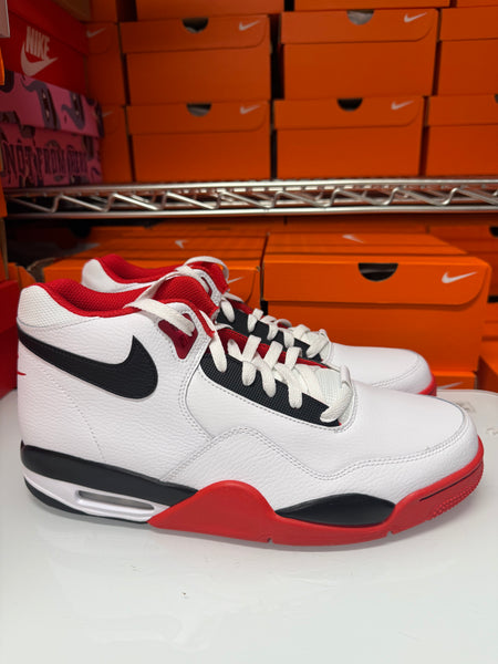 Nike Men's Flight Legacy Shoes White Black Red BQ4212-100