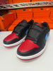 Nike Women's Air Jordan 1 Retro Low OG Shoes Black Blue Red CZ0775-046