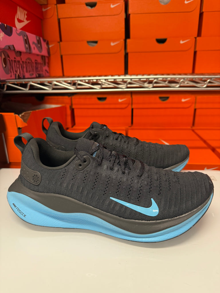 Nike Men's ReactX Infinity Run 4 Shoes Black Blue DR2665-008