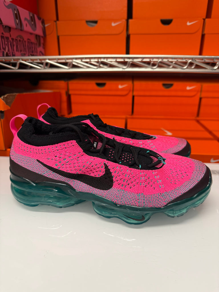 Nike Women's Air Vapormax Flyknit 2023 Shoes Black Jade Pink FN7182-335