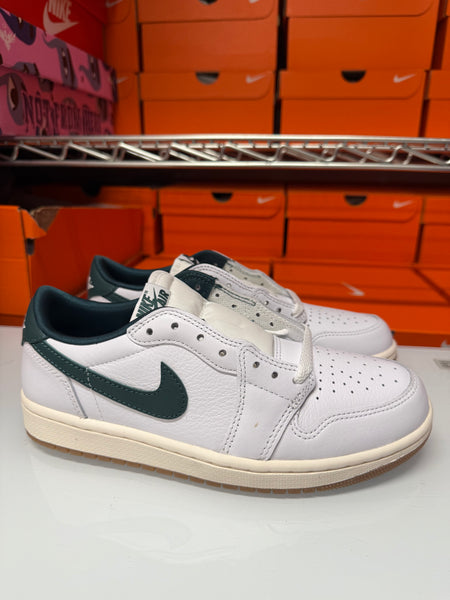 Nike Women's Air Jordan 1 Retro Low OG Shoes Oxidized Green White CZ0775-133