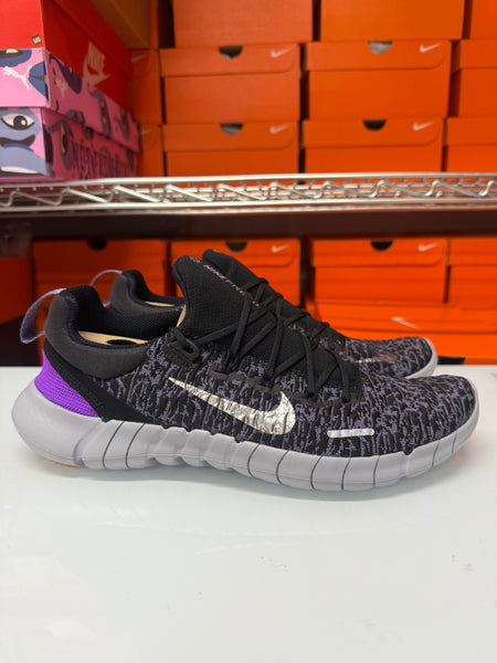 Nike Men's Free RN 5.0 Next Nature Shoes Black Purple Pewter CZ1884-012