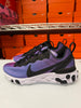 Nike Women's React Element 55 PRM Shoes Black Fuchsia CD6964-001