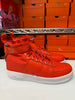 Nike Men's SF Air Force 1 Mid Shoes Team Orange White 917753-800