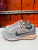 Nike Women's Air Zoom Structure 21 Shoes Grey White Orange 904701-008