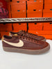 Nike Men's Blazer Low '77 EMB Shoes Oxen Brown White DQ7670-200