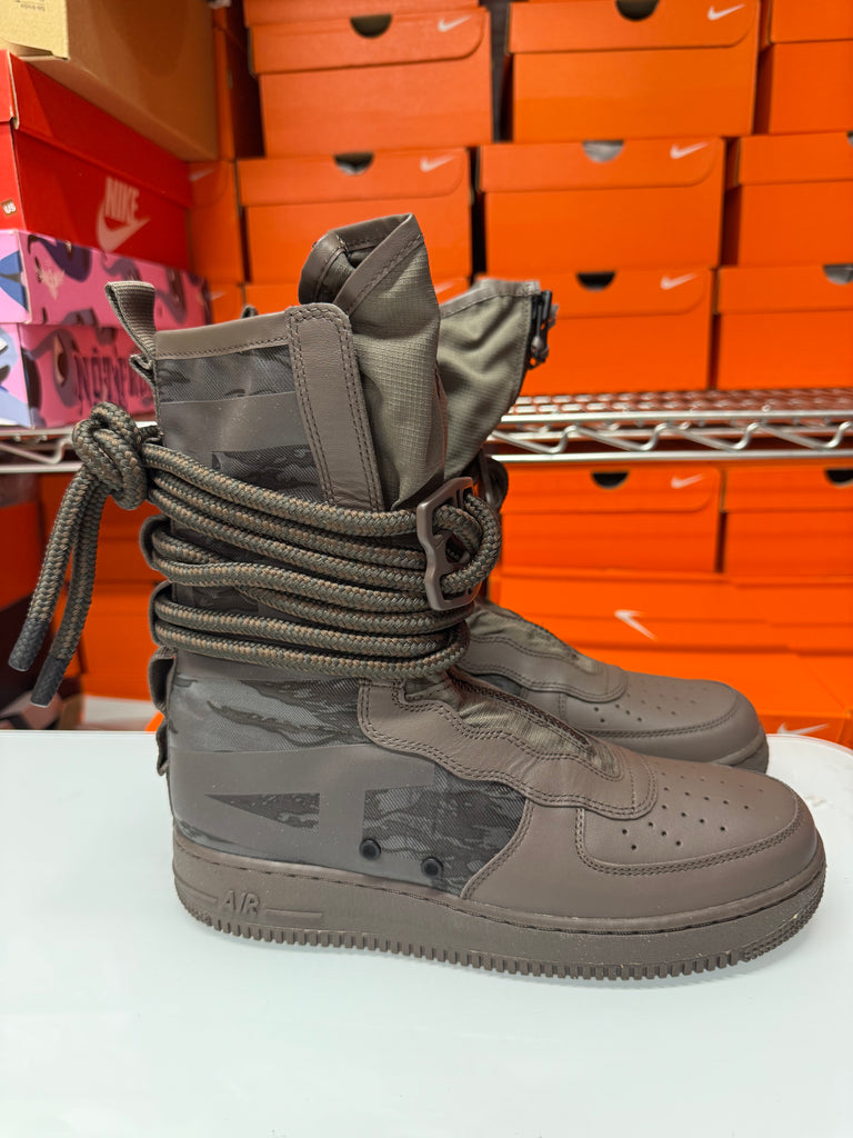 Nike Men's SF Air Force 1 High Shoes Ridgerock Black AA1128-203