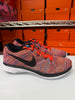 Nike Men's Flyknit Lunar3 Shoes Concord Black Crimson 698181-406