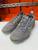 Nike Men's Air Vapormax 2021 Flyknit Shoes Particle Grey Yellow DH4084-003