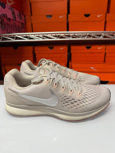 Nike Women's Air Zoom Pegasus 34 Shoes Light Bone Grey 880560-004