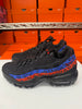 Nike Women's Air Max 95 PRM Shoes Animal Pack Black Red Blue CD0180-001