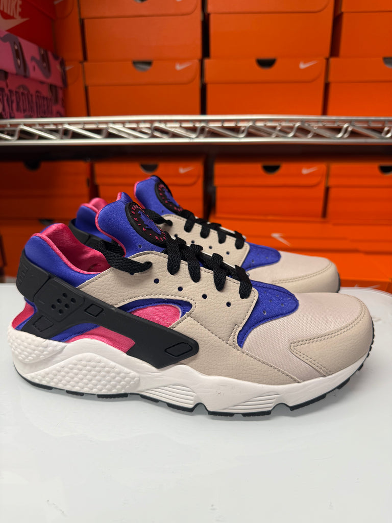 Nike Men's Air Huarache Shoes Desert Sand Violet White 318429-056