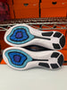 Nike Men's Flyknit Lunar3 Shoes Black White Blue 698181-005
