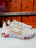 Nike Women's React Element 55 Shoes White Red Desert Ore BQ2728-101