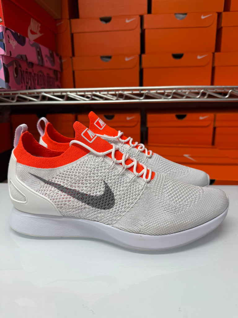 Nike Men's Air Zoom Mariah Flyknit Racer Shoes White Orange 918264-012