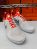 Nike Men's Air Zoom Mariah Flyknit Racer Shoes White Orange 918264-012