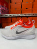 Nike Men's Air Zoom Mariah Flyknit Racer Shoes White Orange 918264-012