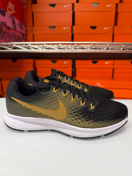 Nike Women's Air Zoom Pegasus 34 Shoes Black Gold 880560-009