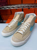 Nike Men's Blazer Mid '77 SE Shoes Desert Ore Light Aqua FJ4414-200