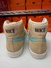 Nike Men's Blazer Mid '77 SE Shoes Desert Ore Light Aqua FJ4414-200