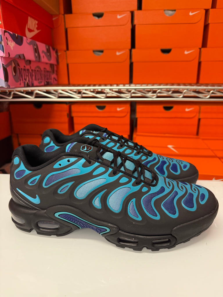 Nike Men's Air Max Plus Drift Shoes Black Blue FD4290-011