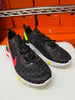 Nike Men's React Element 55 Shoes Black Crimson White Yellow CJ0782-001