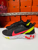 Nike Men's React Element 55 Shoes Black Crimson White Yellow CJ0782-001