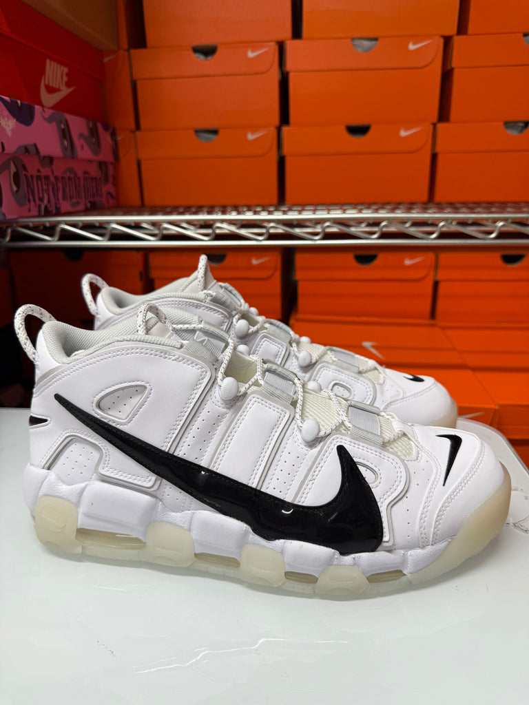 Nike Men's Air More Uptempo '96 Shoes White Black DQ5014-100