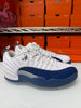 Nike Men's Air Jordan 12 Low Golf Shoes White French Blue DH4120-101
