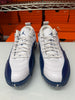 Nike Men's Air Jordan 12 Low Golf Shoes White French Blue DH4120-101