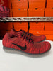 Nike Men's Free RN Flyknit Shoes Team Red Black Grey 831069-602