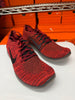 Nike Men's Free RN Flyknit Shoes Team Red Black Grey 831069-602