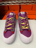Nike Men's Blazer Low Sacai Kaws Shoes Purple White Blue DM7901-500