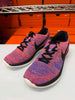 Nike Women's Flyknit Lunar3 Shoes Orange Black Blue 698182-801