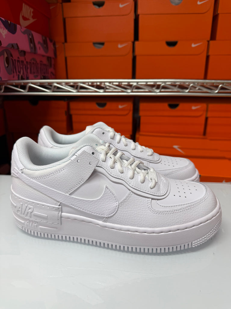 Nike Women's Air Force 1 Low Shadow Shoes Triple White CI0919-100