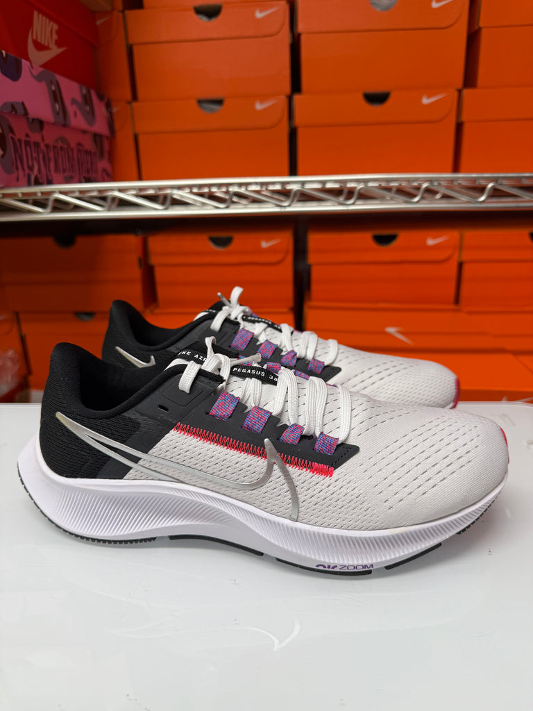 Nike Women's Air Zoom Pegasus 38 Shoes White Black Red CW7358-101