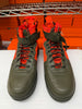 Nike Men's SF Air Force 1 Mid QS Shoes Cargo Khaki Crimson AA7345-300