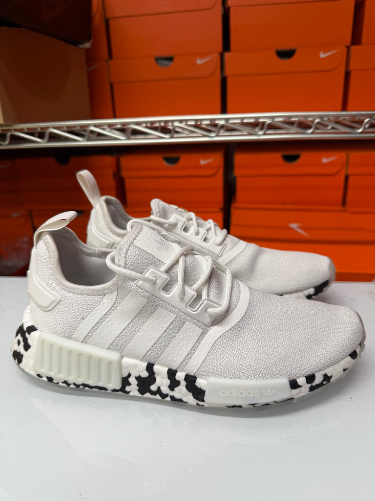Adidas Men's NMD R1 Shoes White Black Speckled GZ4307