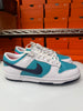 Nike Men's Dunk Low Retro Shoes Dusty Cactus Blue White HF4850-345