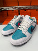 Nike Men's Dunk Low Retro Shoes Dusty Cactus Blue White HF4850-345