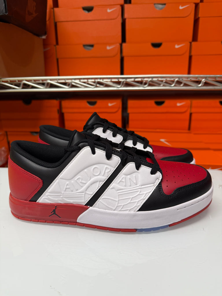 Nike Men's Jordan Nu Retro 1 Low Shoes Red Black White DV5141-601